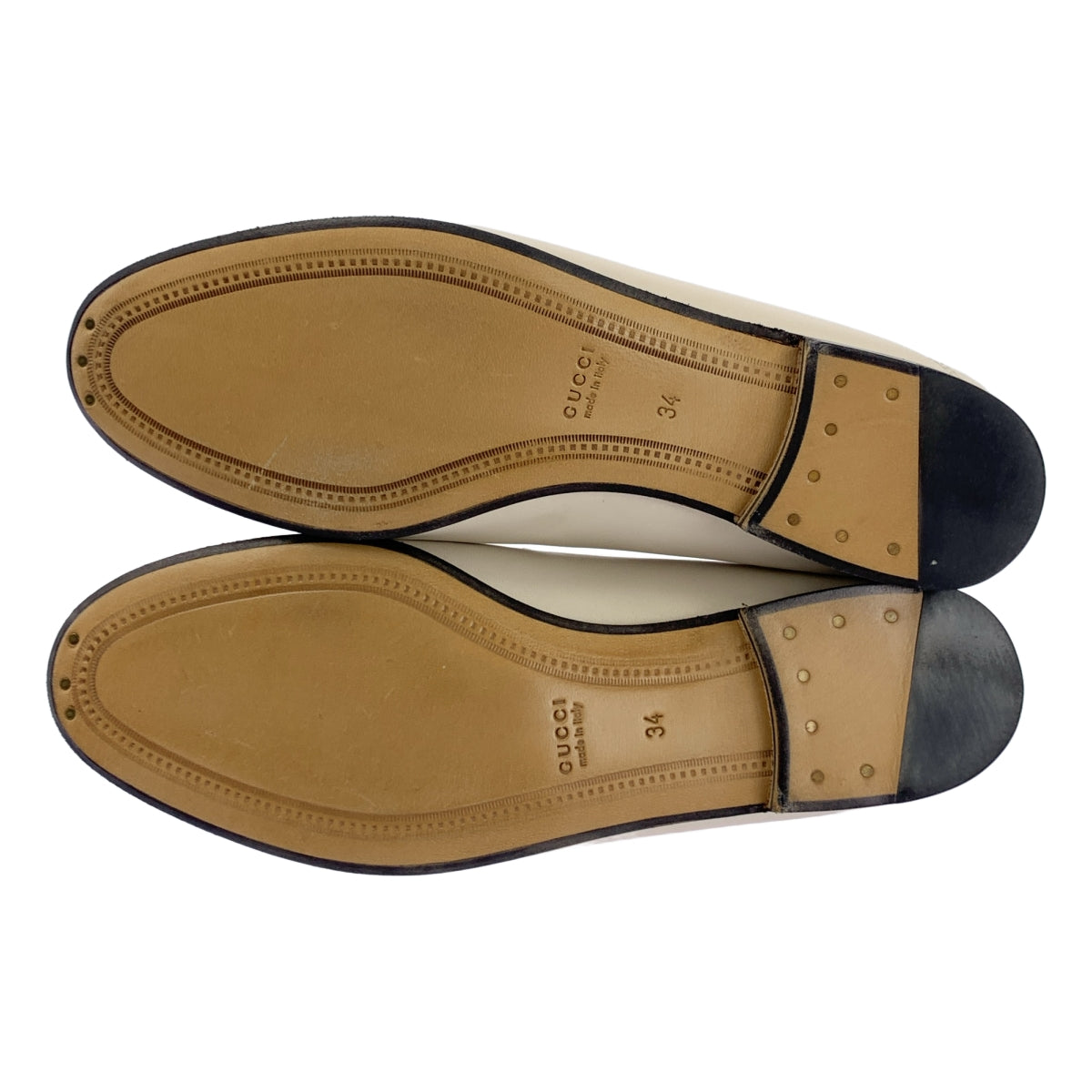 GUCCI / 구찌 | 414998 브릭스톤 가죽 호스 비트 로퍼 | 34 |