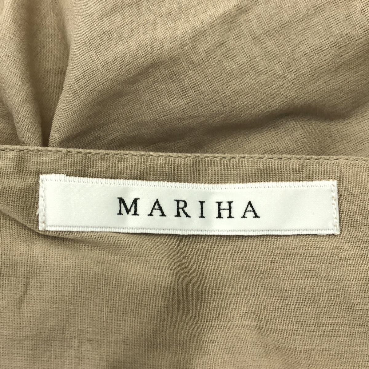 MARIHA / 마리하 | 여름 빛 드레스 / 허리 집게 볼륨 원피스 / 안감 포함 | 36 | 여성