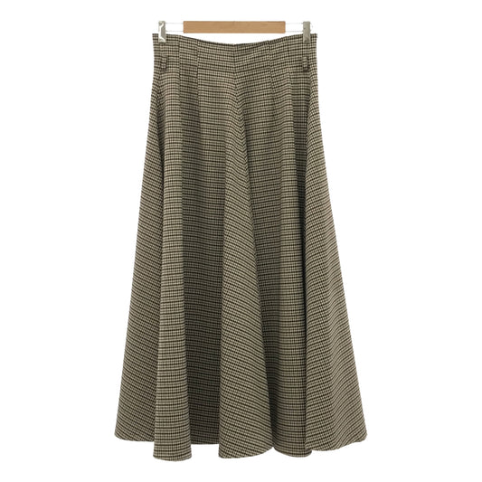 foufou / フーフー | checked skirt chidori 千鳥格子 チェック ロングスカート | 0 | レディース