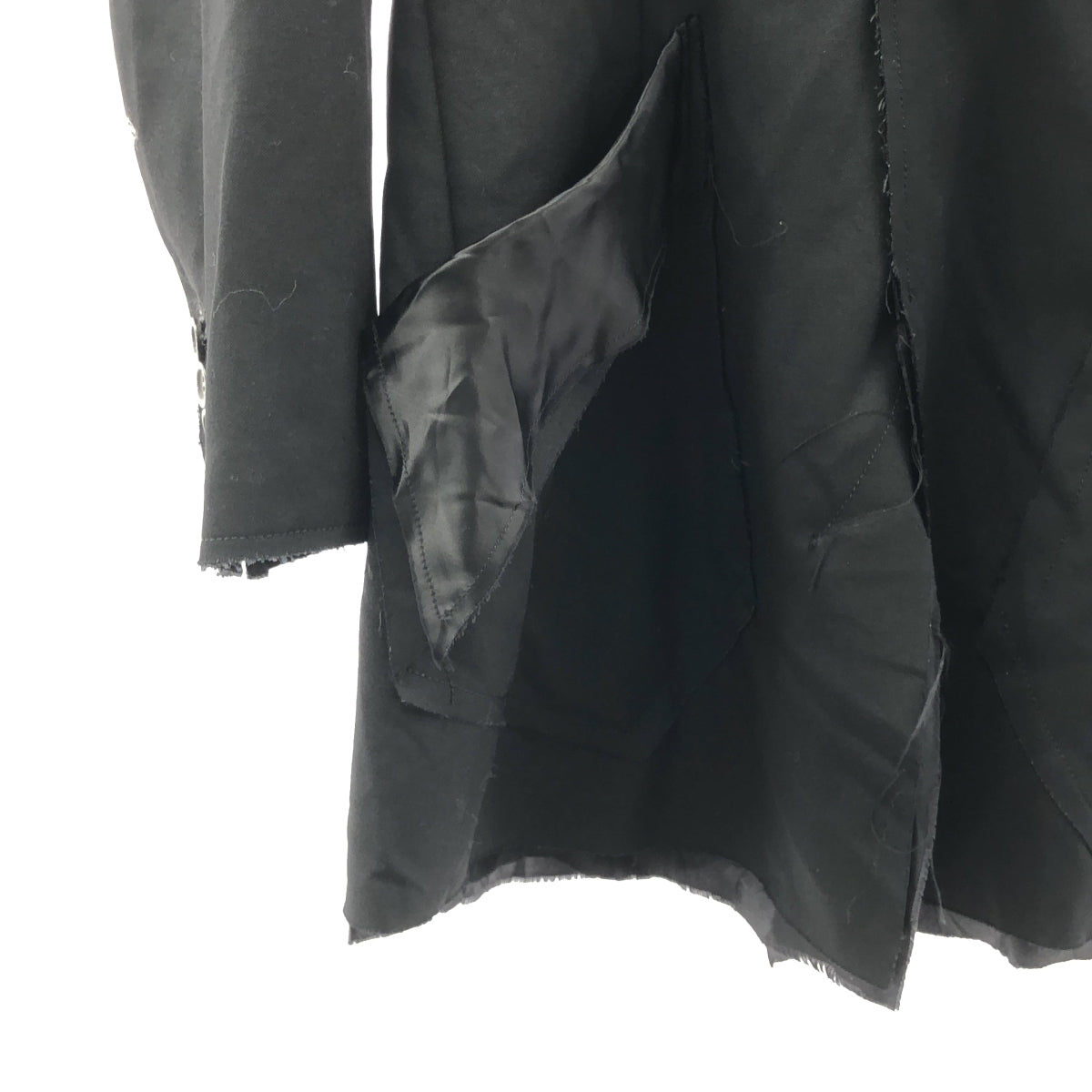 sulvam / サルバム | Short Jacket / カットオフ シングルブレスト ジャケット / 総裏地 | L | メンズ