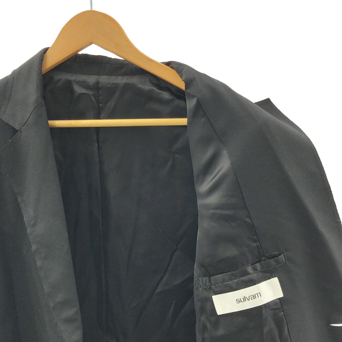 sulvam / サルバム | Short Jacket / カットオフ シングルブレスト ジャケット / 総裏地 | L | メンズ
