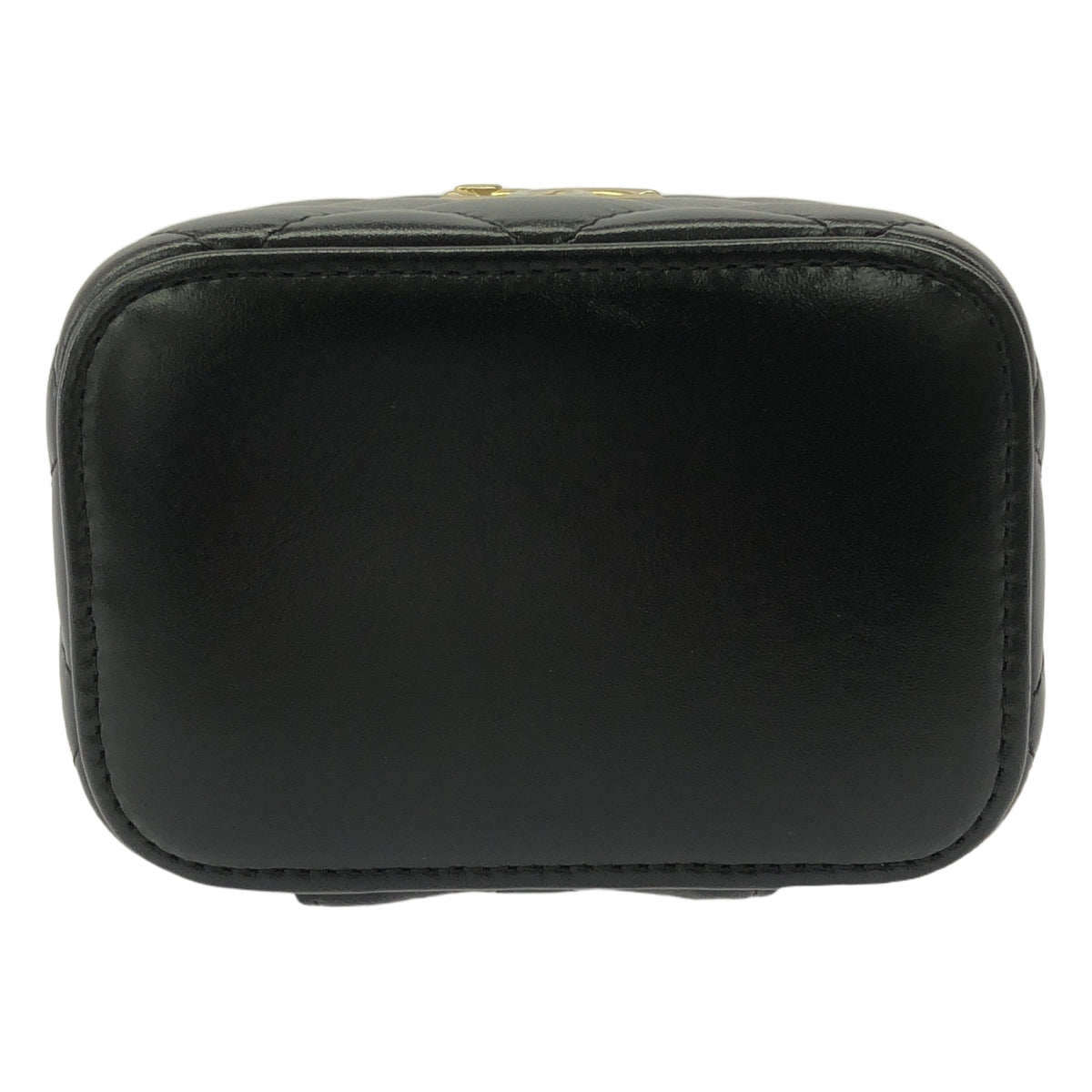 [狀況良好] 香奈兒 | AP2292 Coco Mark Matelasse 小羊皮 Vanity Chain Pouch 單肩包 32 系列 |黑色/金色 |女性的