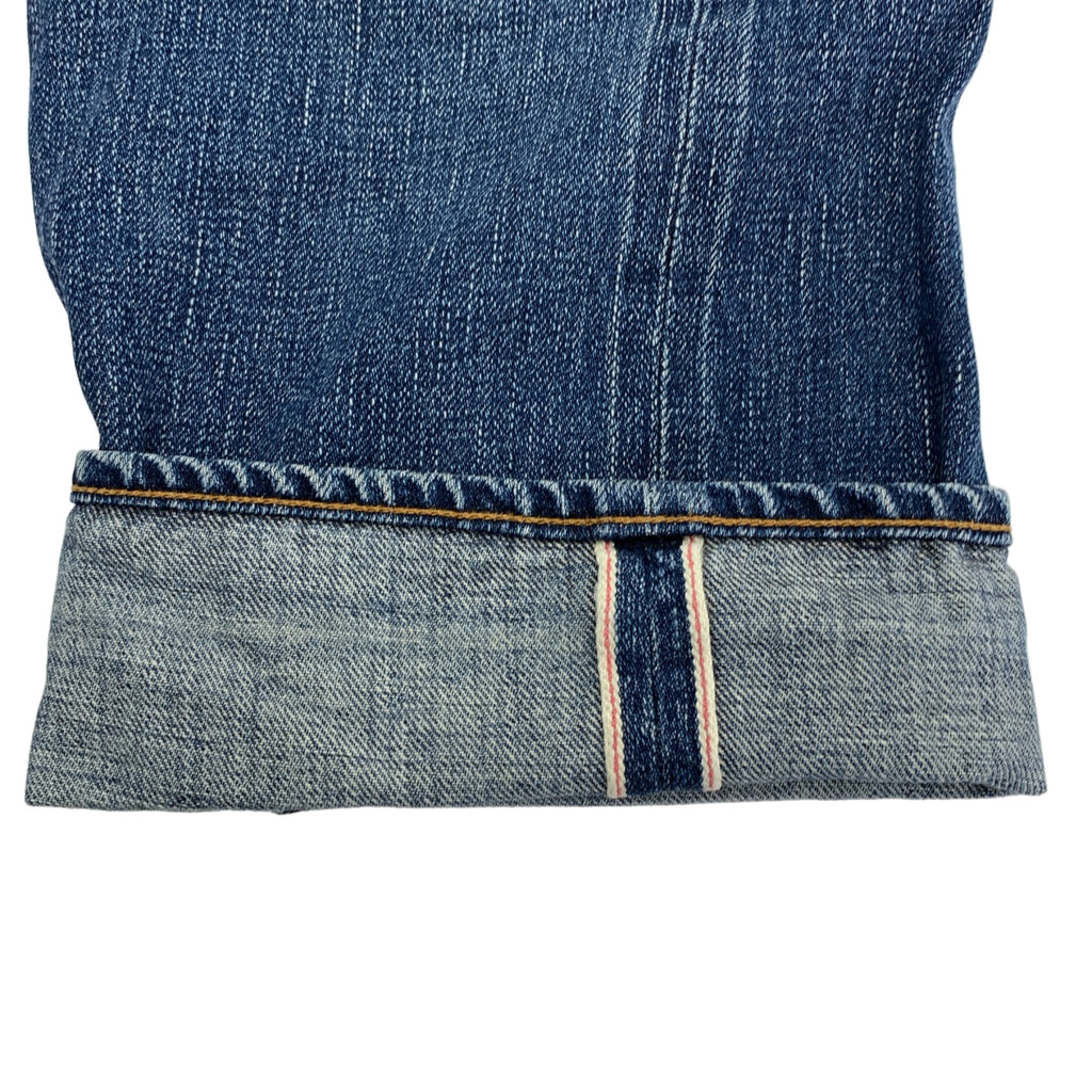 YAECA / ヤエカ | セルビッチ ストレート デニムパンツ | 30 | インディゴ | レディース