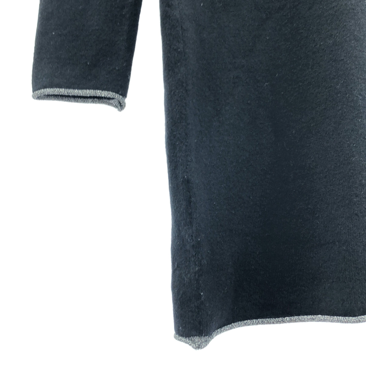 Lucien Pellat-Finet | 羊絨骷髏刺繡V領針織洋裝 | S碼 | 黑色 | 女款