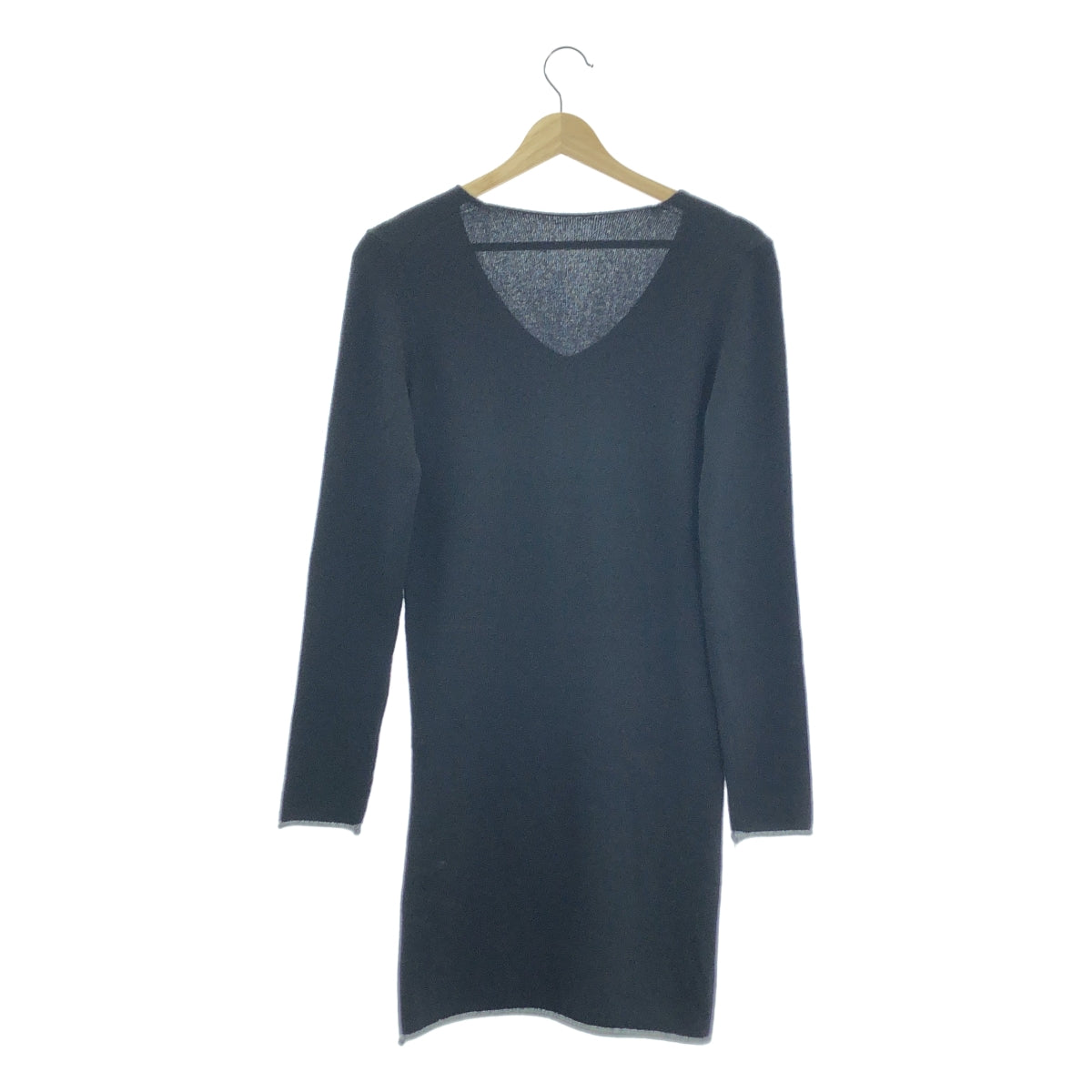 Lucien Pellat-Finet | 羊絨骷髏刺繡V領針織洋裝 | S碼 | 黑色 | 女款