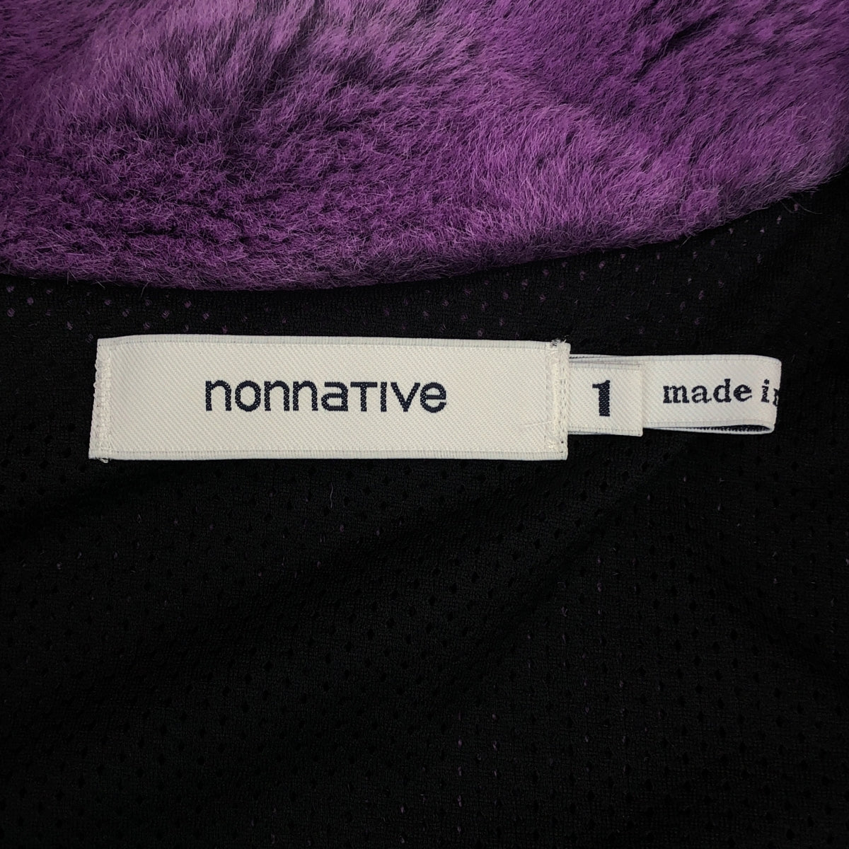 nonnative / ノンネイティブ | × Liberty / リバティ 別注 EXPLORER JACKET ACRYL HIGH PILE / ボア フリースジャケット | 1 | パープル | レディース