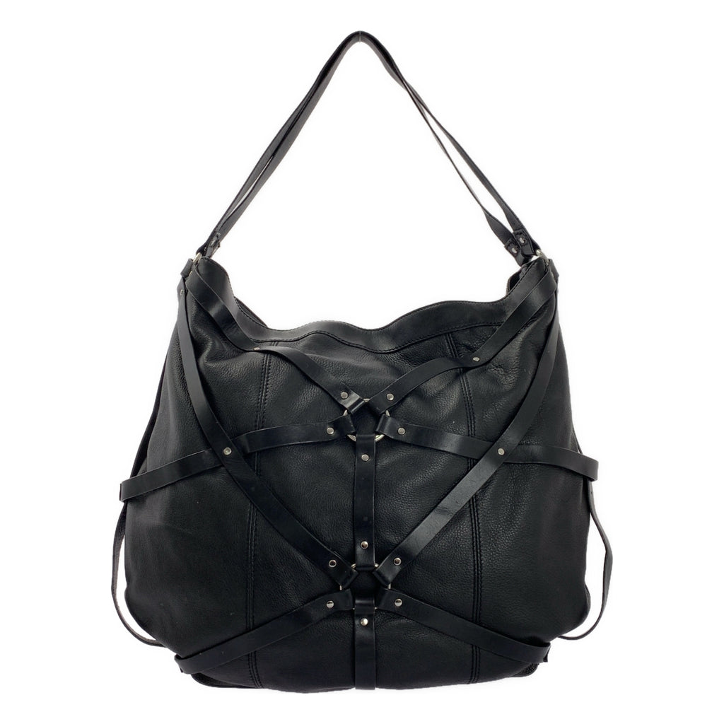 DIESEL / ディーゼル | industry / レザー ハーネス ボンテージ ショルダーバッグ |