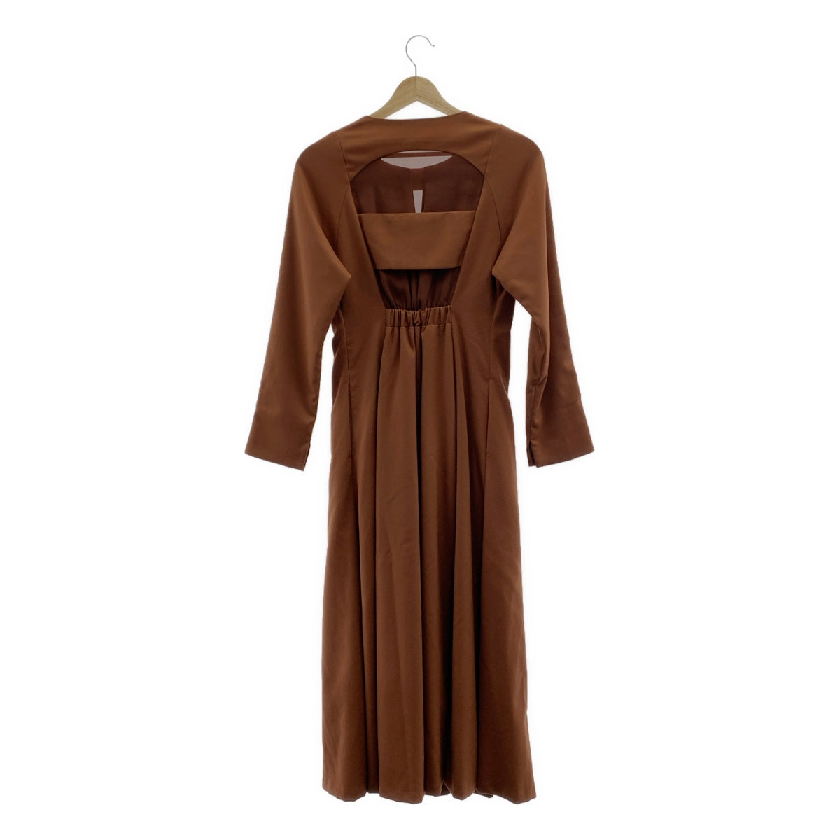 AMERI / アメリ | BELTED TUCK PLEATS DRESS ワンピース | M | レディース