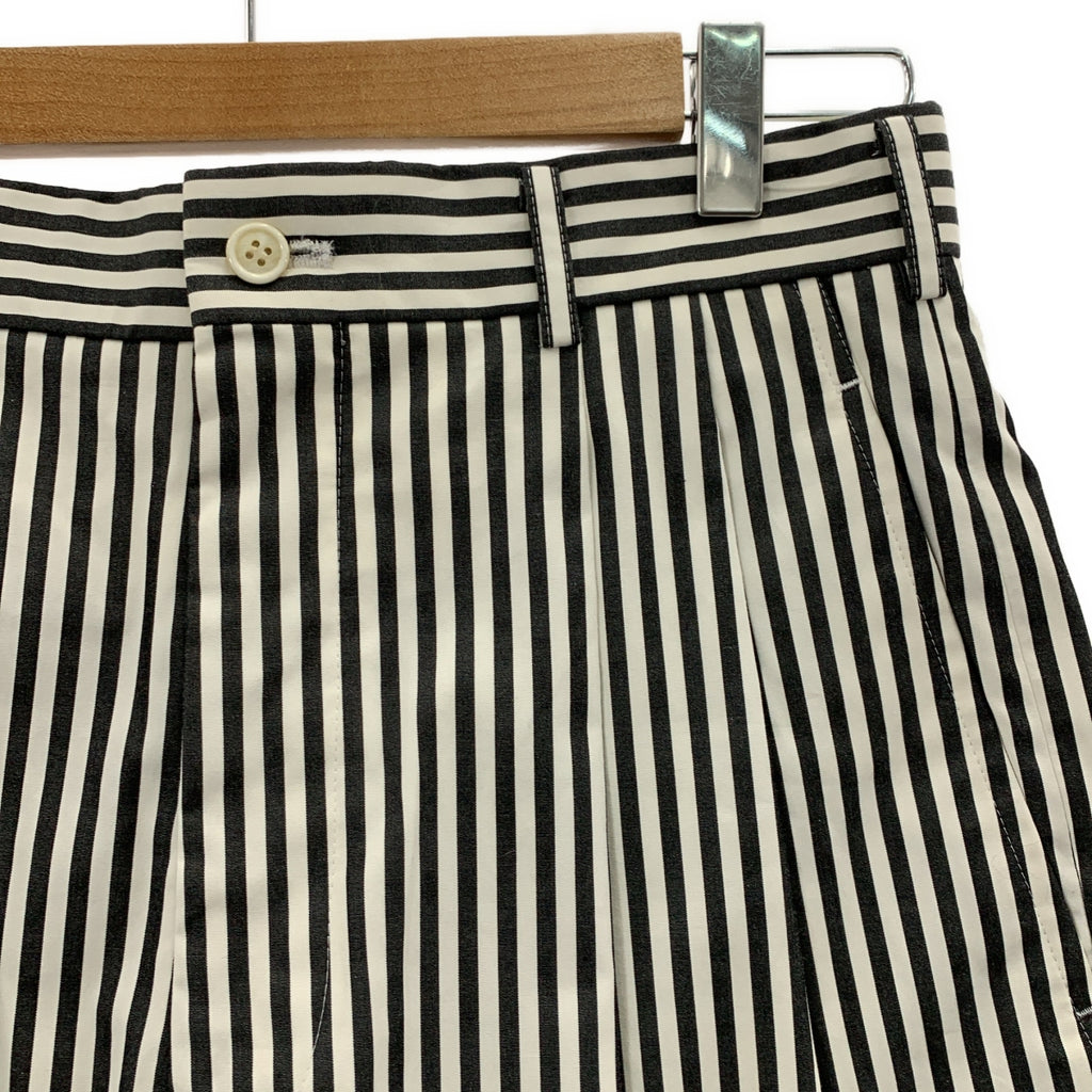 COMME des GARCONS GIRL / コムデギャルソンガール | 2024SS | コットン ストライプ ハーフパンツ | S |