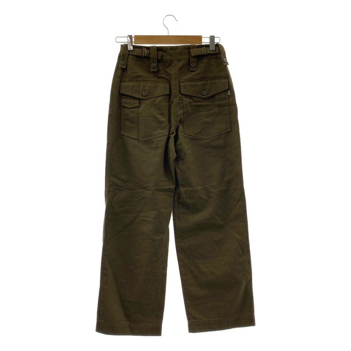 McQ / マックキューアレキサンダーマックイーン | コットン ミリタリー ワインド パンツ | 38 | レディース