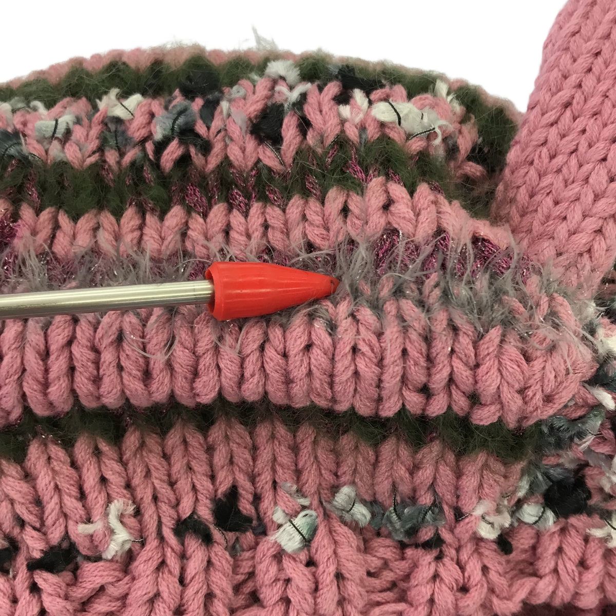 【新品】  rurumu: / 縷縷夢兎るるむう | 2023AW | うさ耳 ニット帽 | ピンク系 | レディース