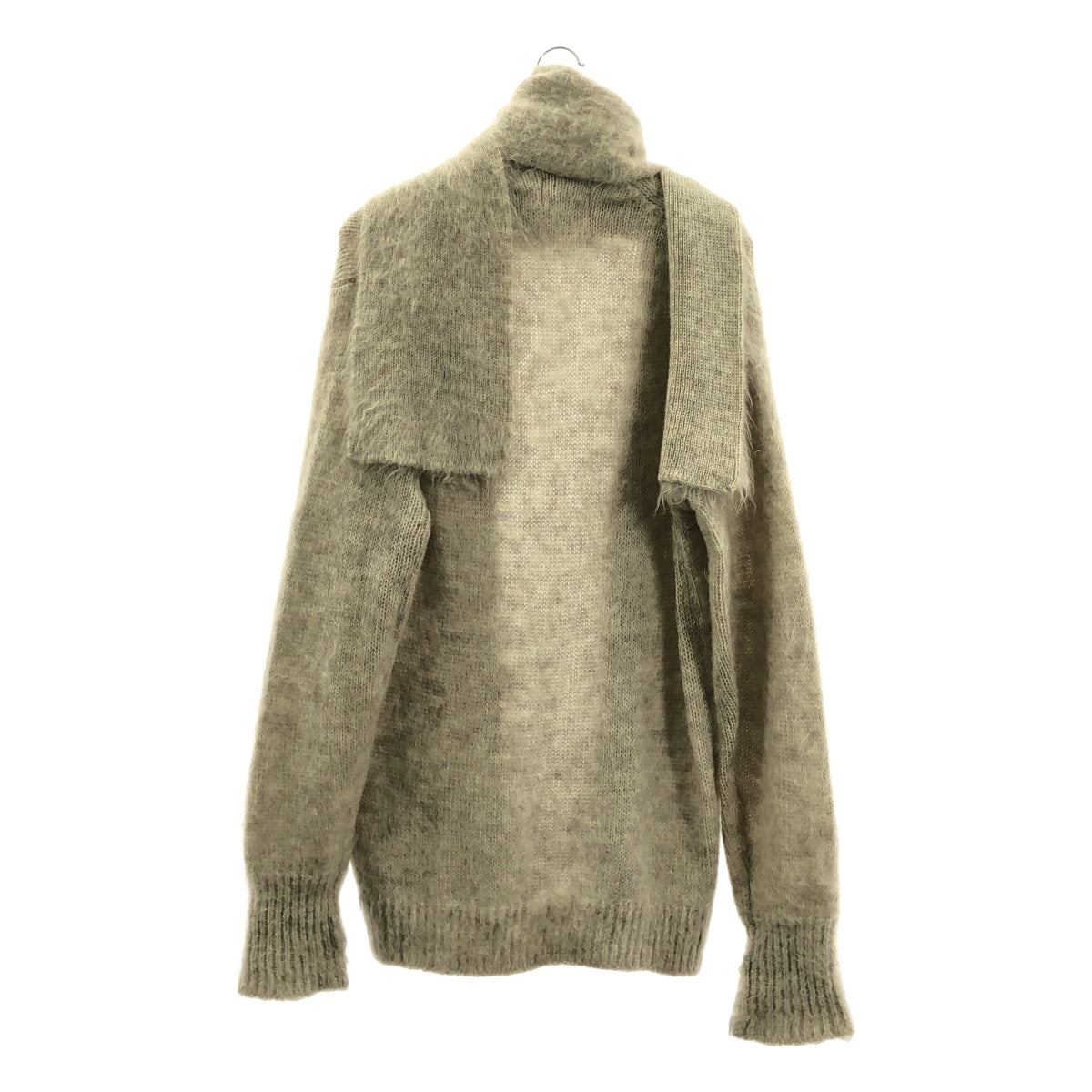 ジュンミカミ junmikami モヘアカーディガン　ベージュ JUN MIKAMI / ジュンミカミ | モヘア混 ロングニット カーディガン