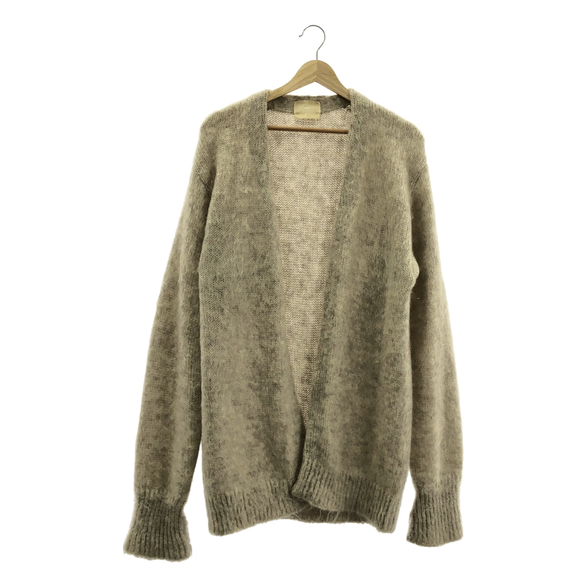 JUN MIKAMI / 준 미카미 | 모헤어 믹스 롱 니트 카디건 | 베이지 | 여성