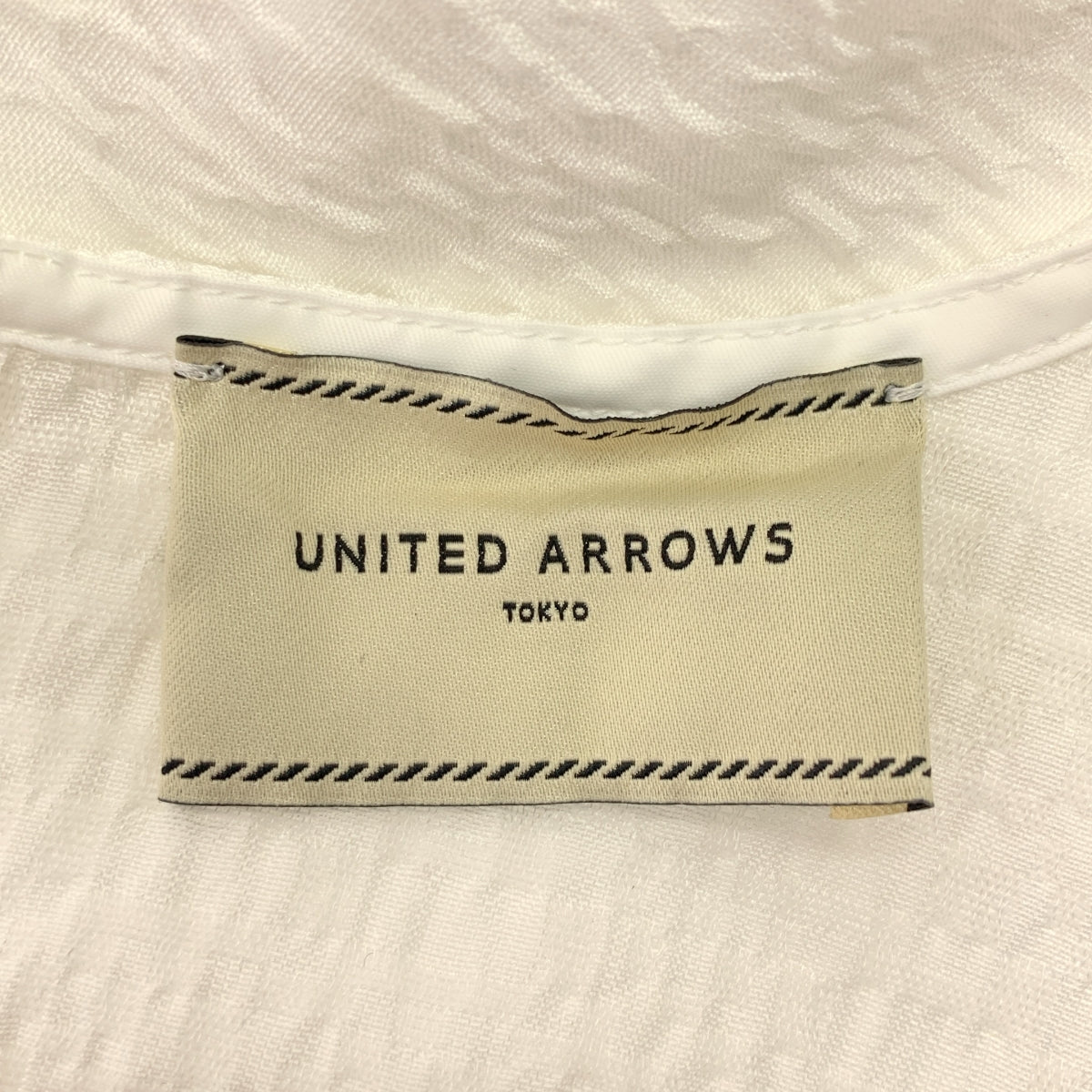 UNITED ARROWS / ユナイテッドアローズ | エアリージャカード ペプラム 9SL ブラウス | 38 | レディース