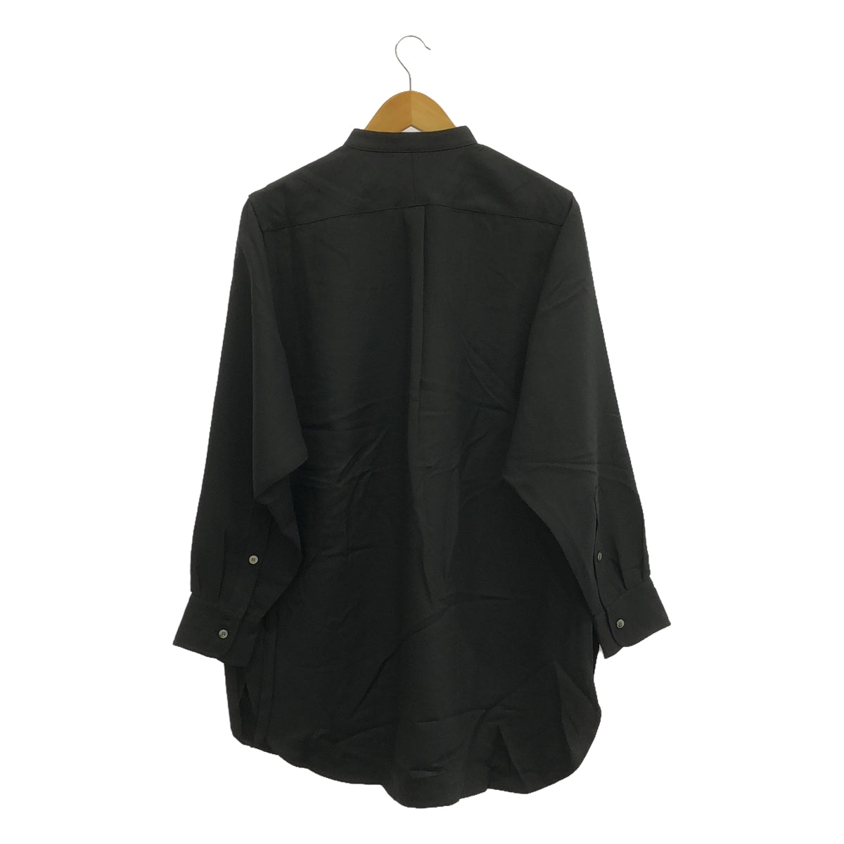 [New] prasthana / Prasthana | strings band collar shirt ver2 / shirt | S | black | men's