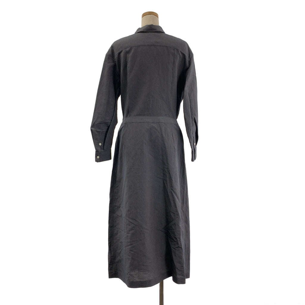 mina perhonen | 三月亞麻襯衫裙 | 38碼 | 灰色 | 女款