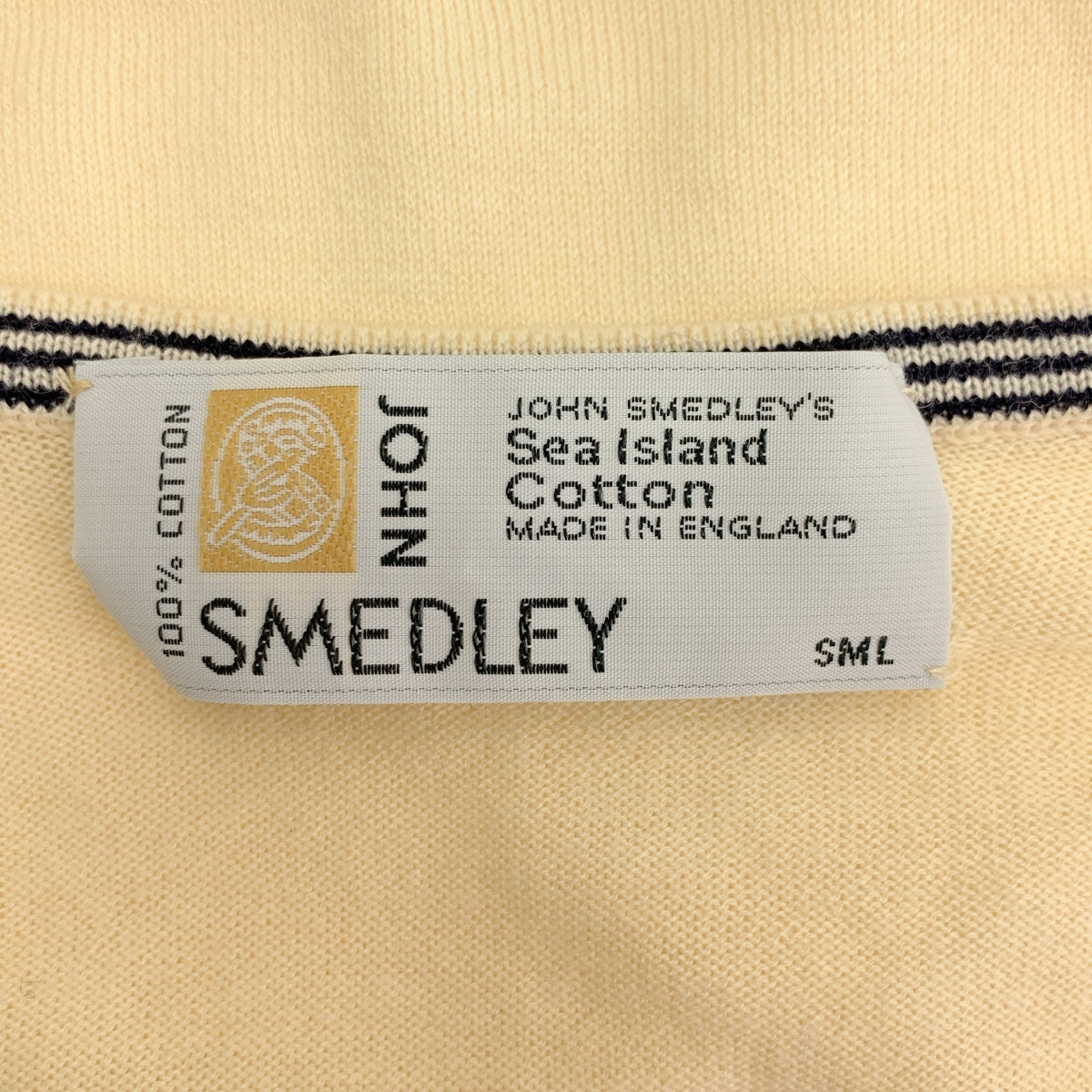 JOHN SMEDLEY / ジョンスメドレー | シーアイランドコットン リブライン ニットTシャツ |