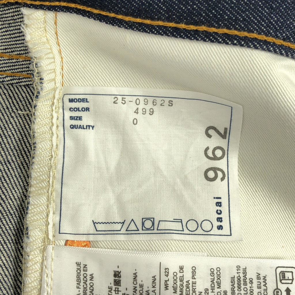 sacai | 2025SS | x Levi's / 寬鬆牛仔褲 | 0 | 男款