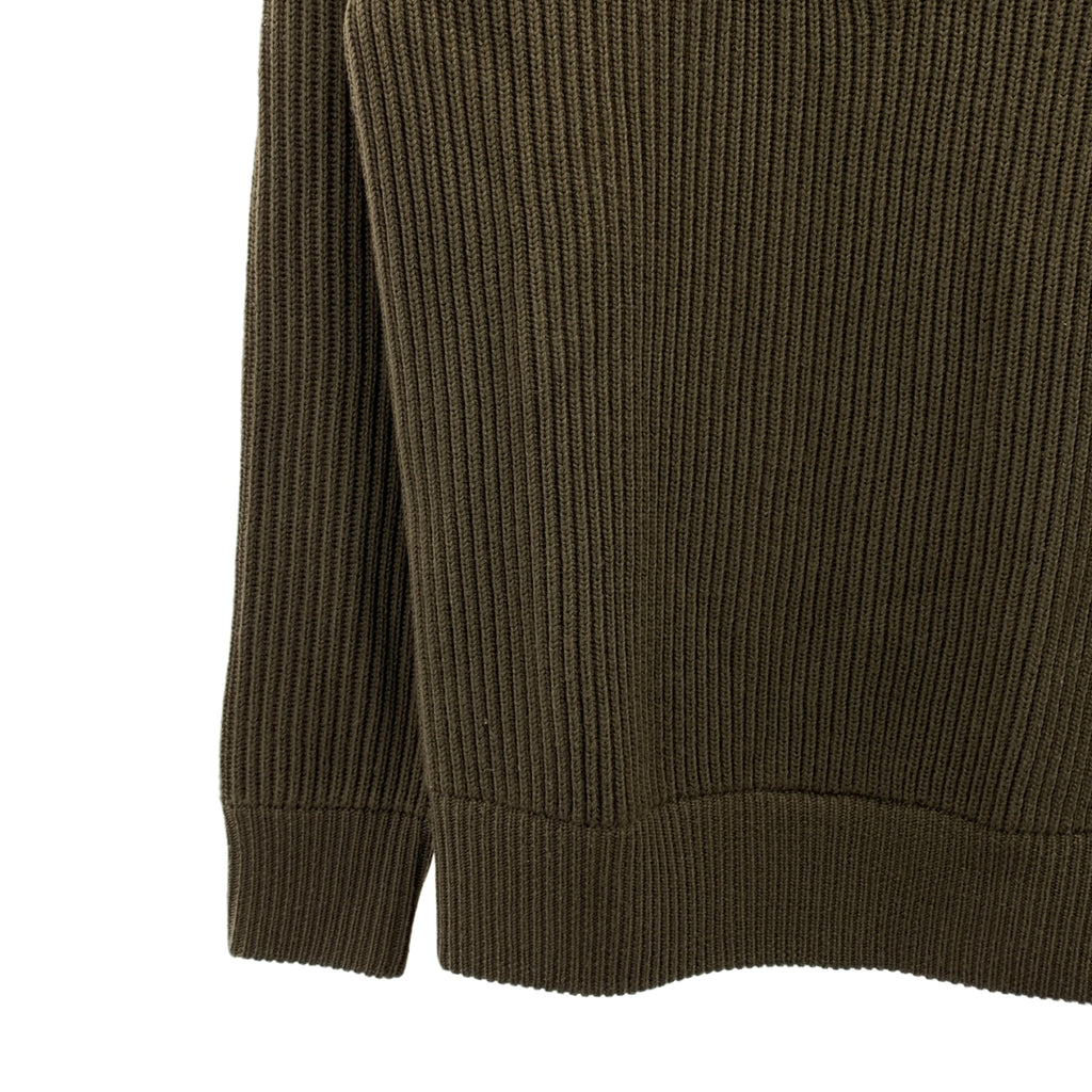 C.P. COMPANY / シーピーカンパニー | ウールミックス ボタンネック リブニット | 44 | メンズ