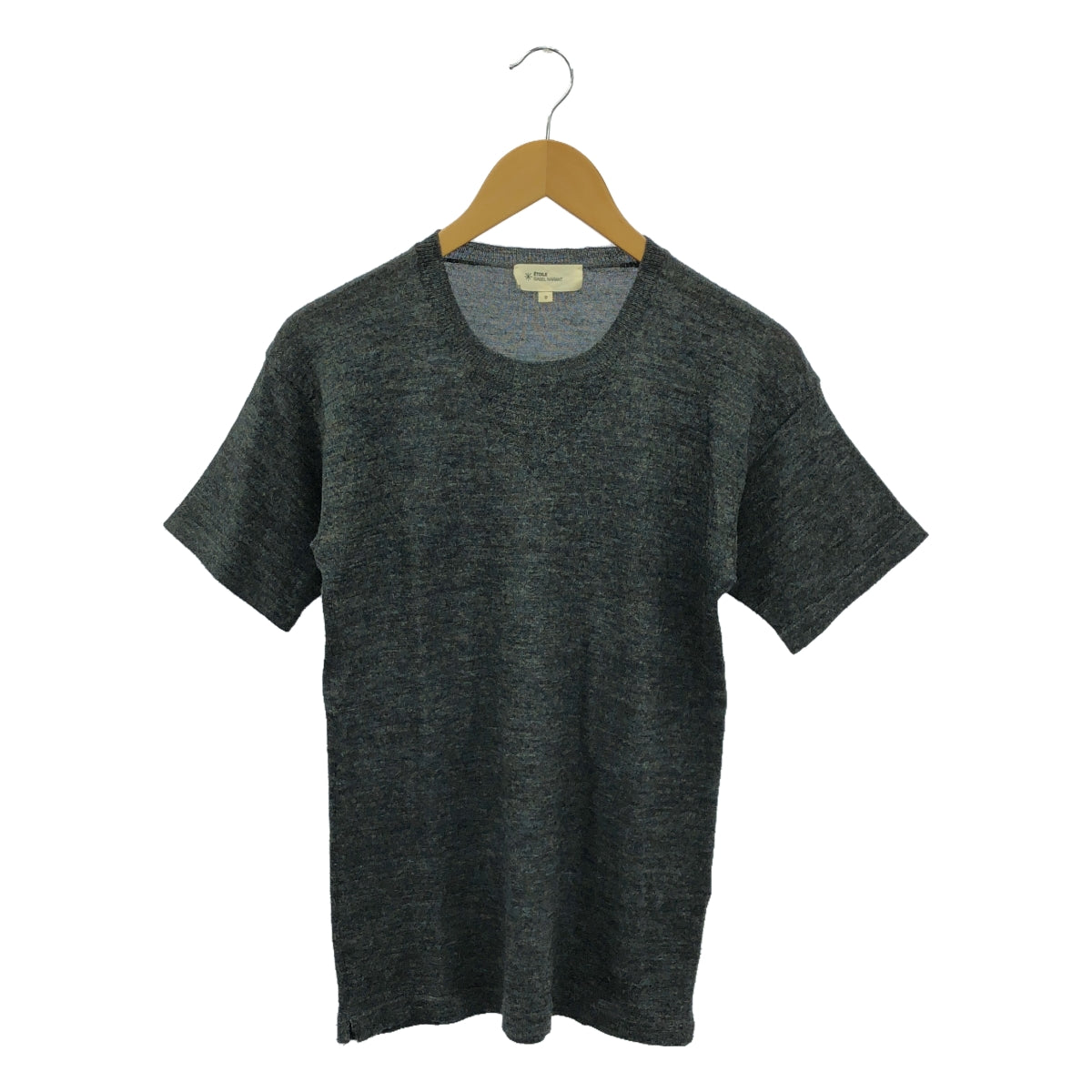 ISABEL MARANT ETOILE / イザベルマランエトワール | クルーネック ニット プルオーバー カットソー | 0 | グレー | レディース