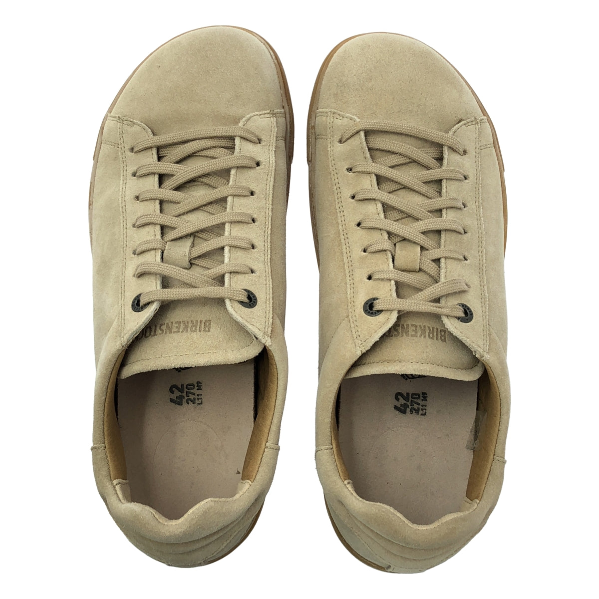 【美品】  BIRKENSTOCK / ビルケンシュトック | BEND LOW ベンドロー スニーカー | 42 | ベージュ | メンズ