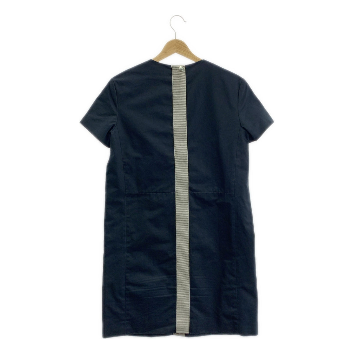 Acne Studios / アクネストゥディオズ | センターライン ショルダーボタン ドレス ワンピース / 裏地付き | 38 | レディース