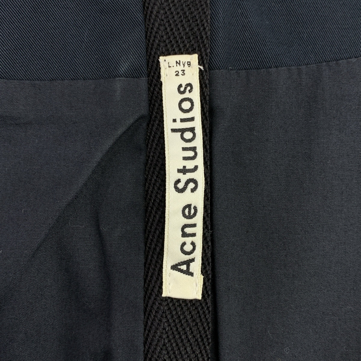 Acne Studios / アクネストゥディオズ | センターライン ショルダーボタン ドレス ワンピース / 裏地付き | 38 | レディース