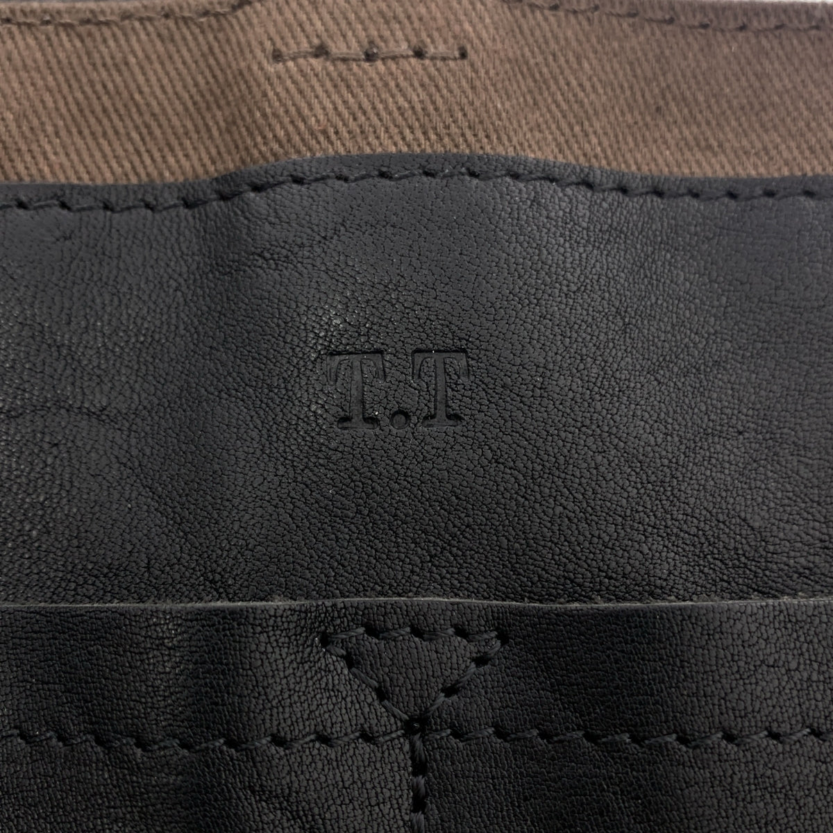 TAIGA TAKAHASHI / タイガタカハシ | LOT.004 NEWSBOY BAG HORSE LEATHER ニュースボーイ バッグ ホースレザー | ONE SIZE | メンズ