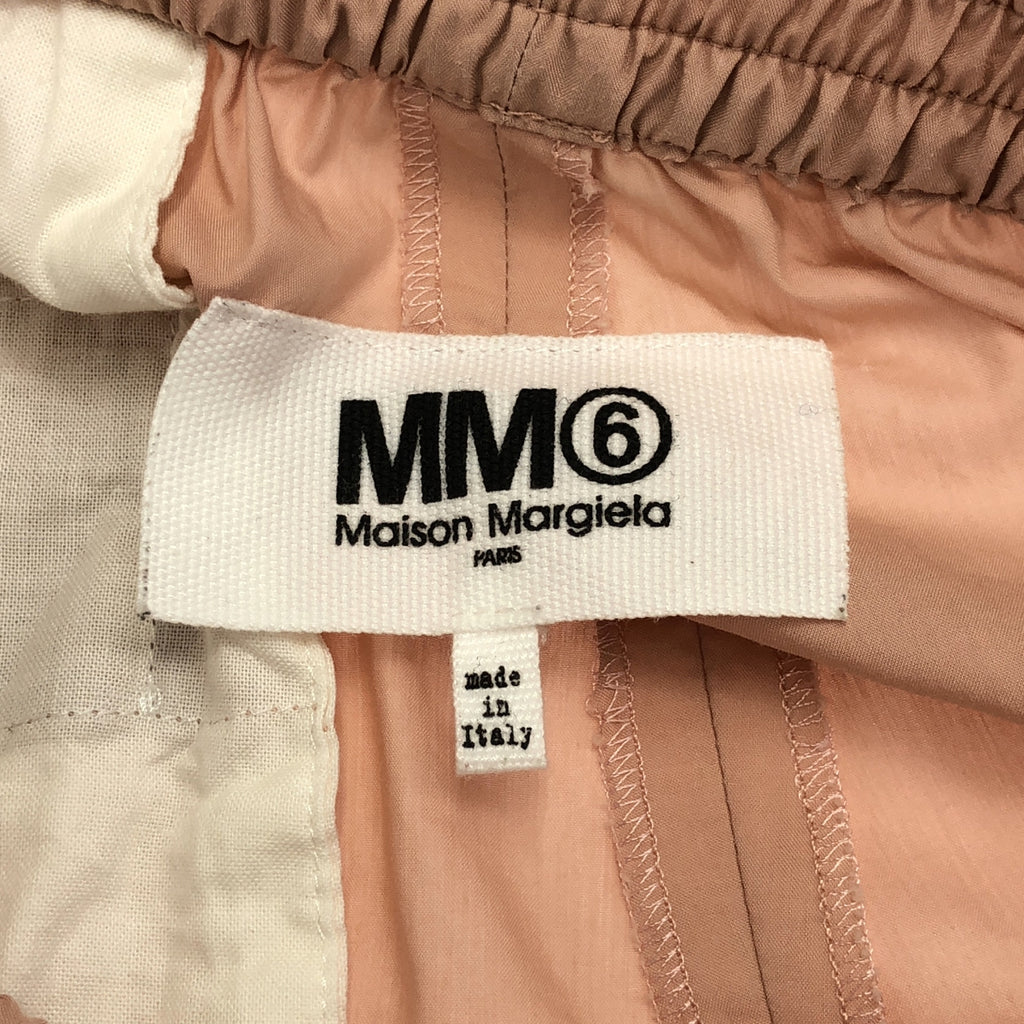 MM6 Maison Margiela / エムエムシックスメゾンマルジェラ | コットン ポリエステル イージー ワイドパンツ | 36 | レディース