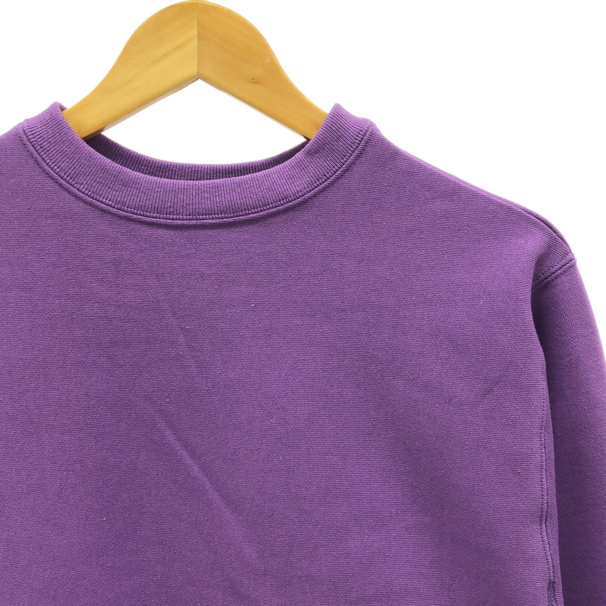 【美品】  R.H.VINTAGE / ロンハーマンヴィンテージ | カットオフ クルーネック スウェット トレーナー | S | パープル | レディース