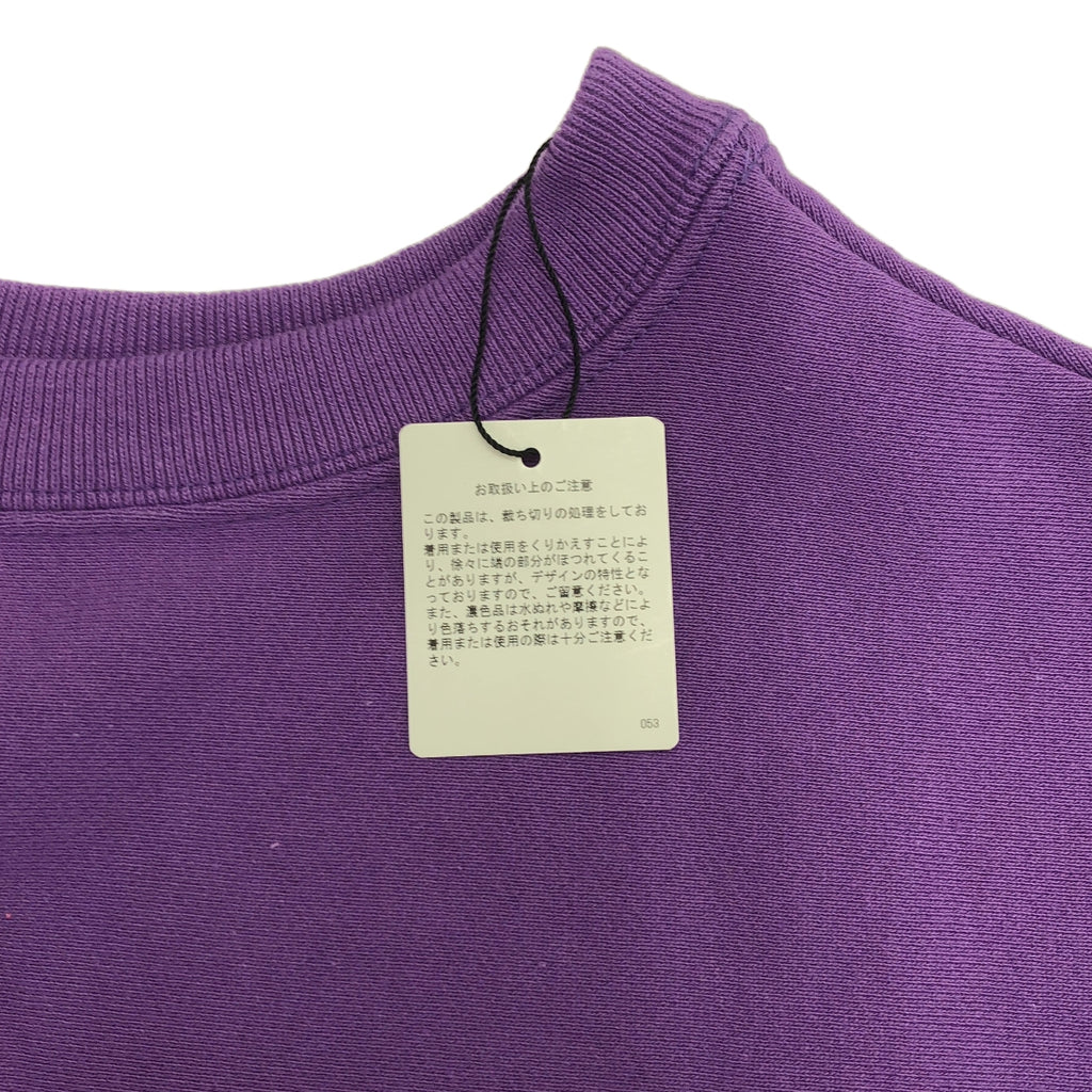 [狀況良好] RHVINTAGE / Ron Herman 復古 |剪裁圓領運動衫 | S |紫色 |女性的