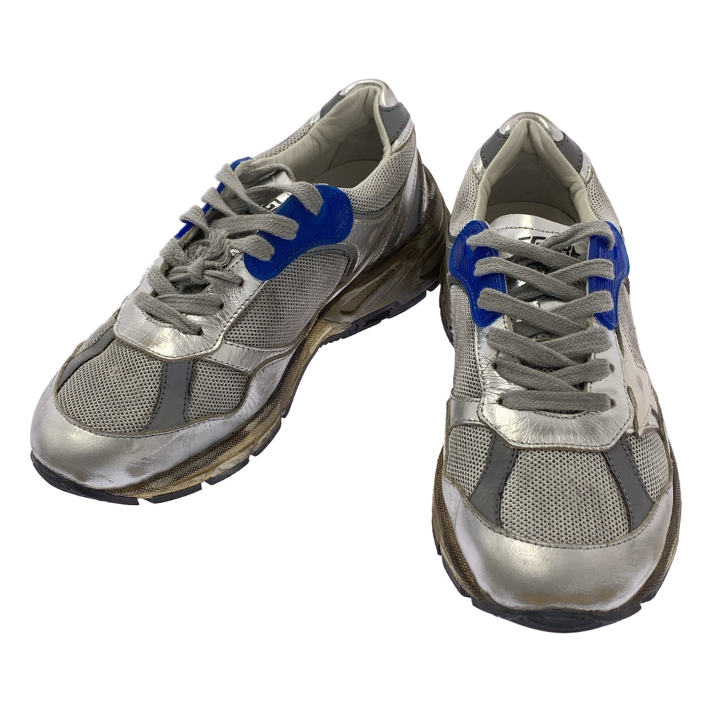 GOLDEN GOOSE / 골든구스 | 2024AW | DAD-STAR 빈티지 가공 로우 컷 스니커즈 | 35 | 여성