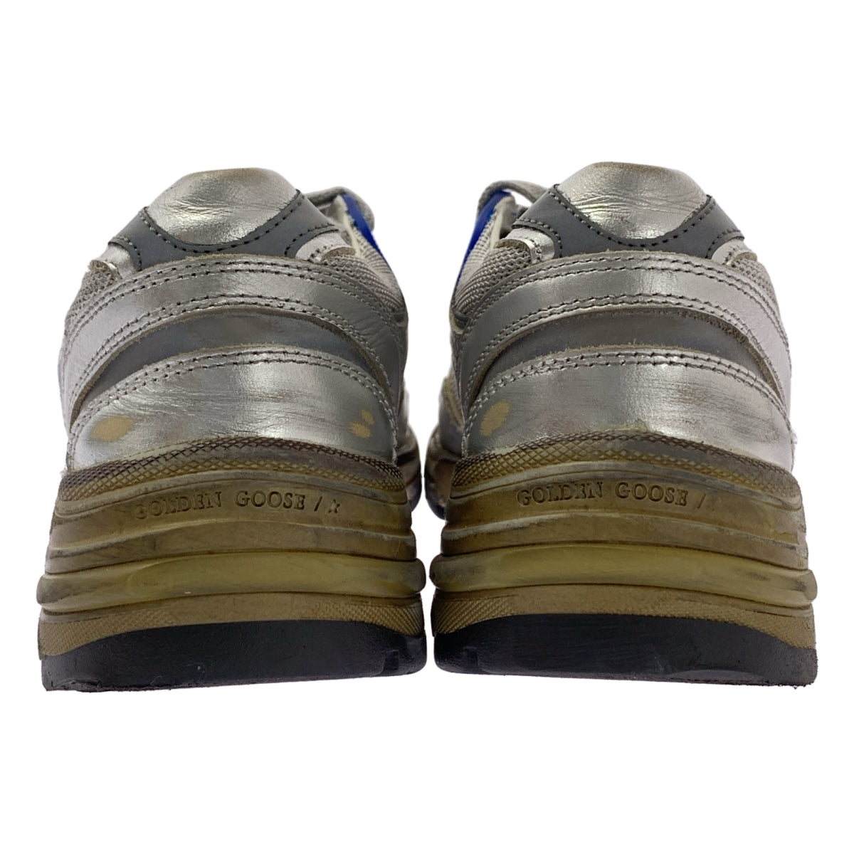 GOLDEN GOOSE / 골든구스 | 2024AW | DAD-STAR 빈티지 가공 로우 컷 스니커즈 | 35 | 여성