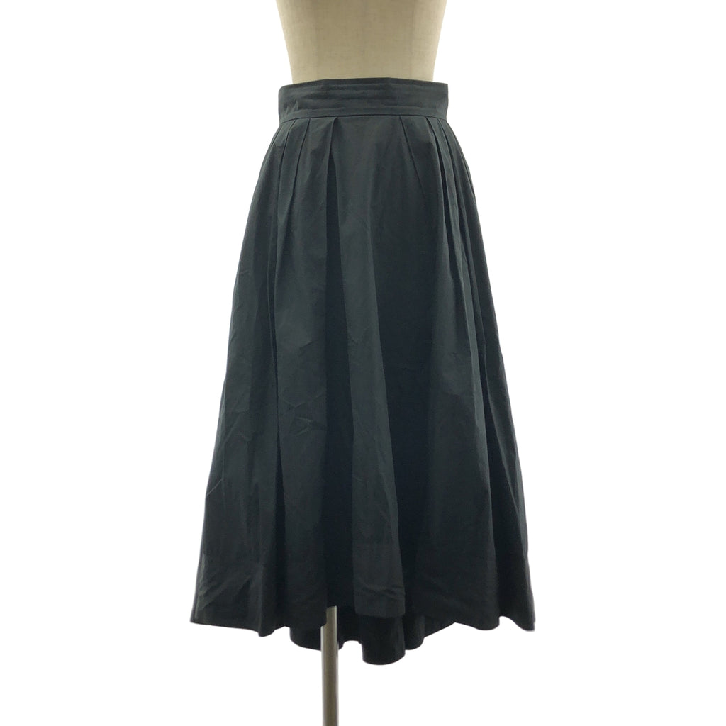 MADISON BLUE / マディソンブルー | TUCK VOLUME SKIRT タック ボリューム スカート | 00 | ブラック | レディース