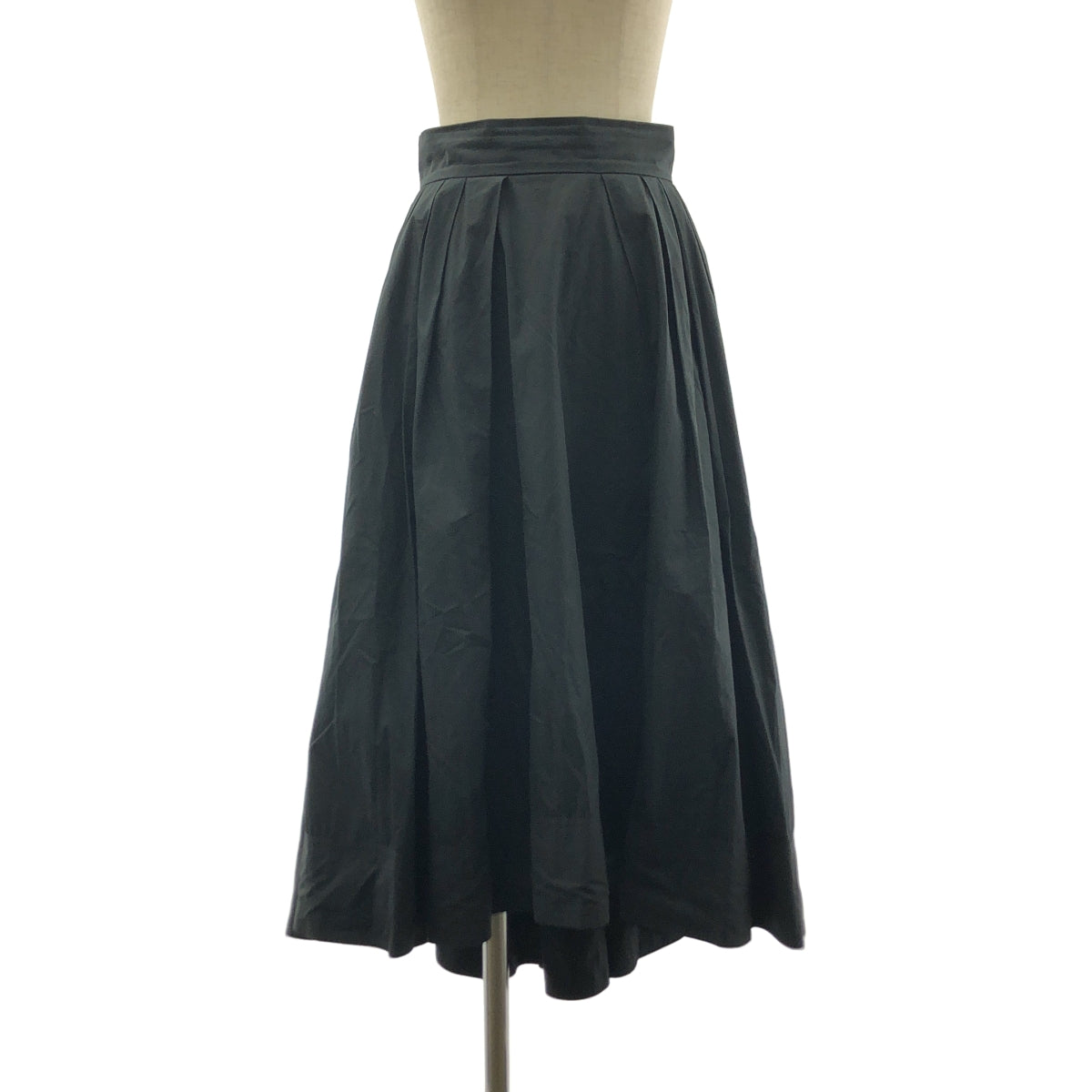 MADISON BLUE / マディソンブルー | TUCK VOLUME SKIRT タック ボリューム スカート | 00 | ブラック | レディース