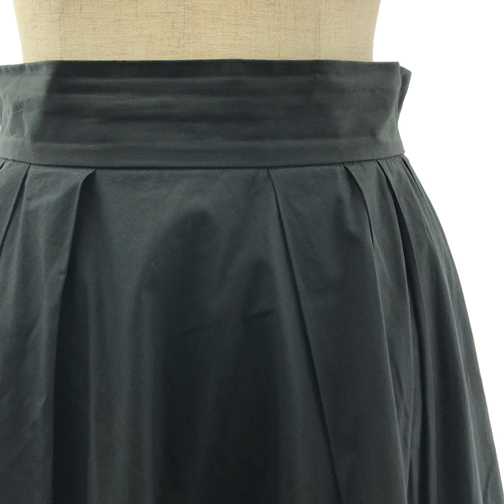 MADISON BLUE / マディソンブルー | TUCK VOLUME SKIRT タック ボリューム スカート | 00 | ブラック | レディース