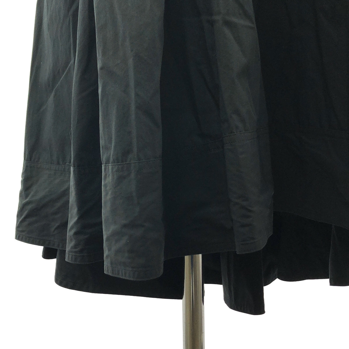 MADISON BLUE / マディソンブルー | TUCK VOLUME SKIRT タック ボリューム スカート | 00 | ブラック | レディース