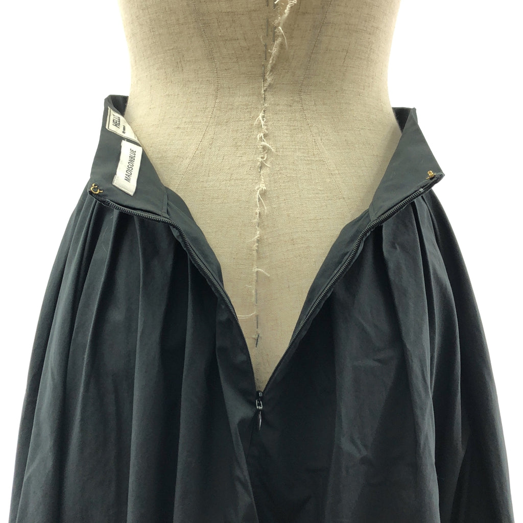MADISON BLUE / マディソンブルー | TUCK VOLUME SKIRT タック ボリューム スカート | 00 | ブラック | レディース