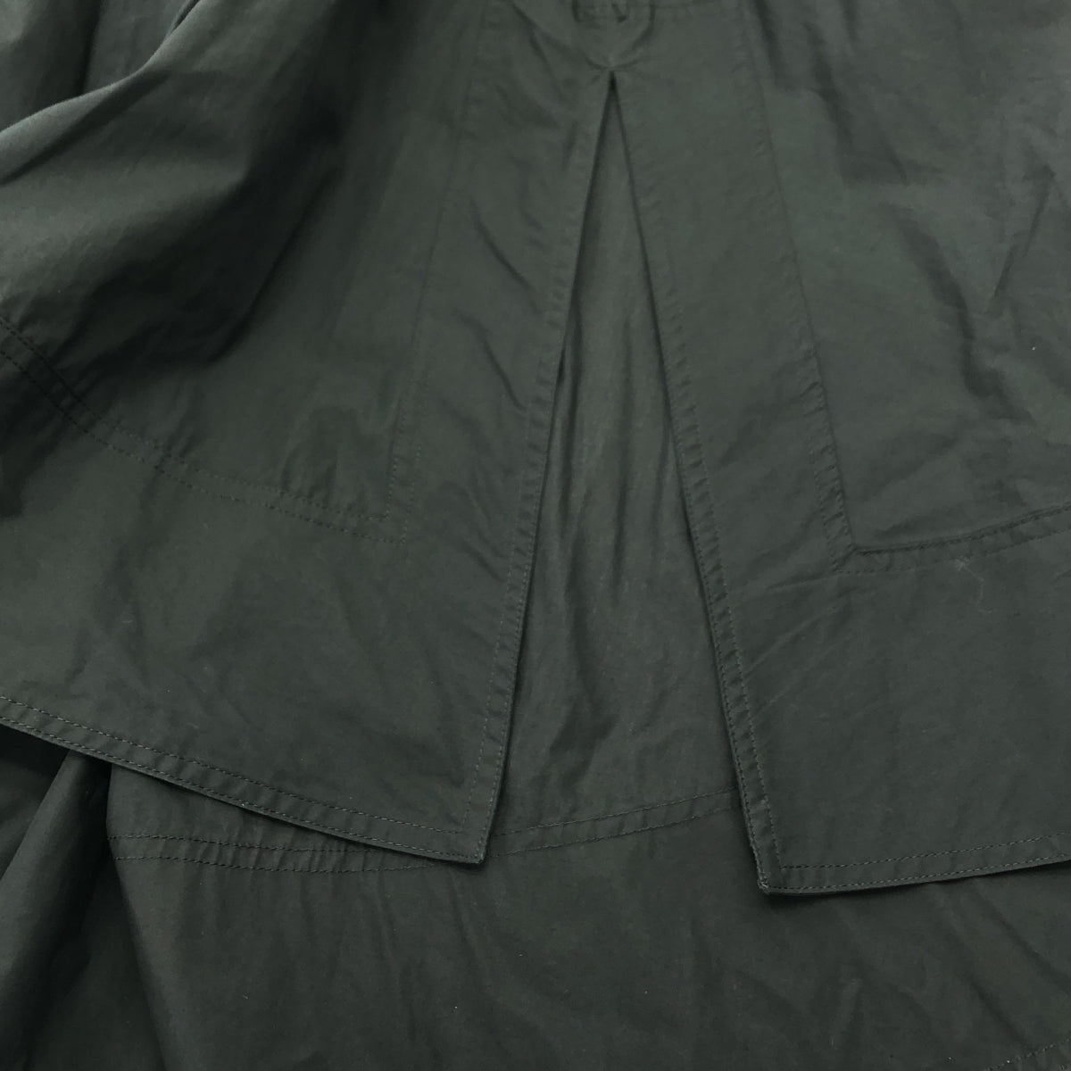 MADISON BLUE / マディソンブルー | TUCK VOLUME SKIRT タック ボリューム スカート | 00 | ブラック | レディース