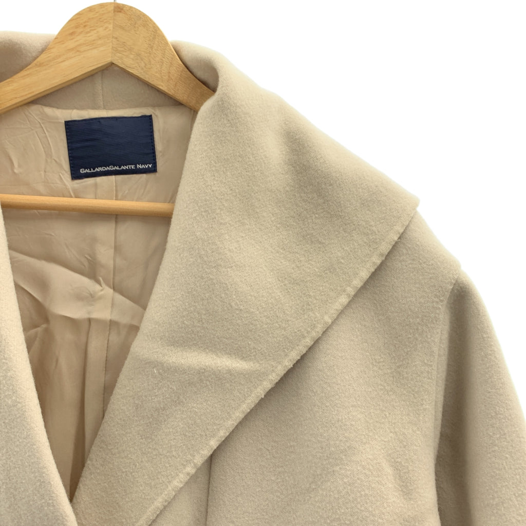 GALLARDAGALANTE / ガリャルダガランテ | ウール リバーショールコート | F | レディース