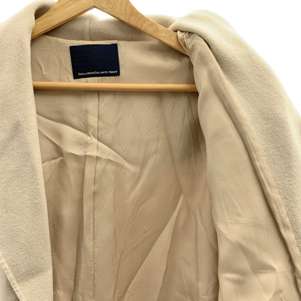 GALLARDAGALANTE / ガリャルダガランテ | ウール リバーショールコート | F | レディース