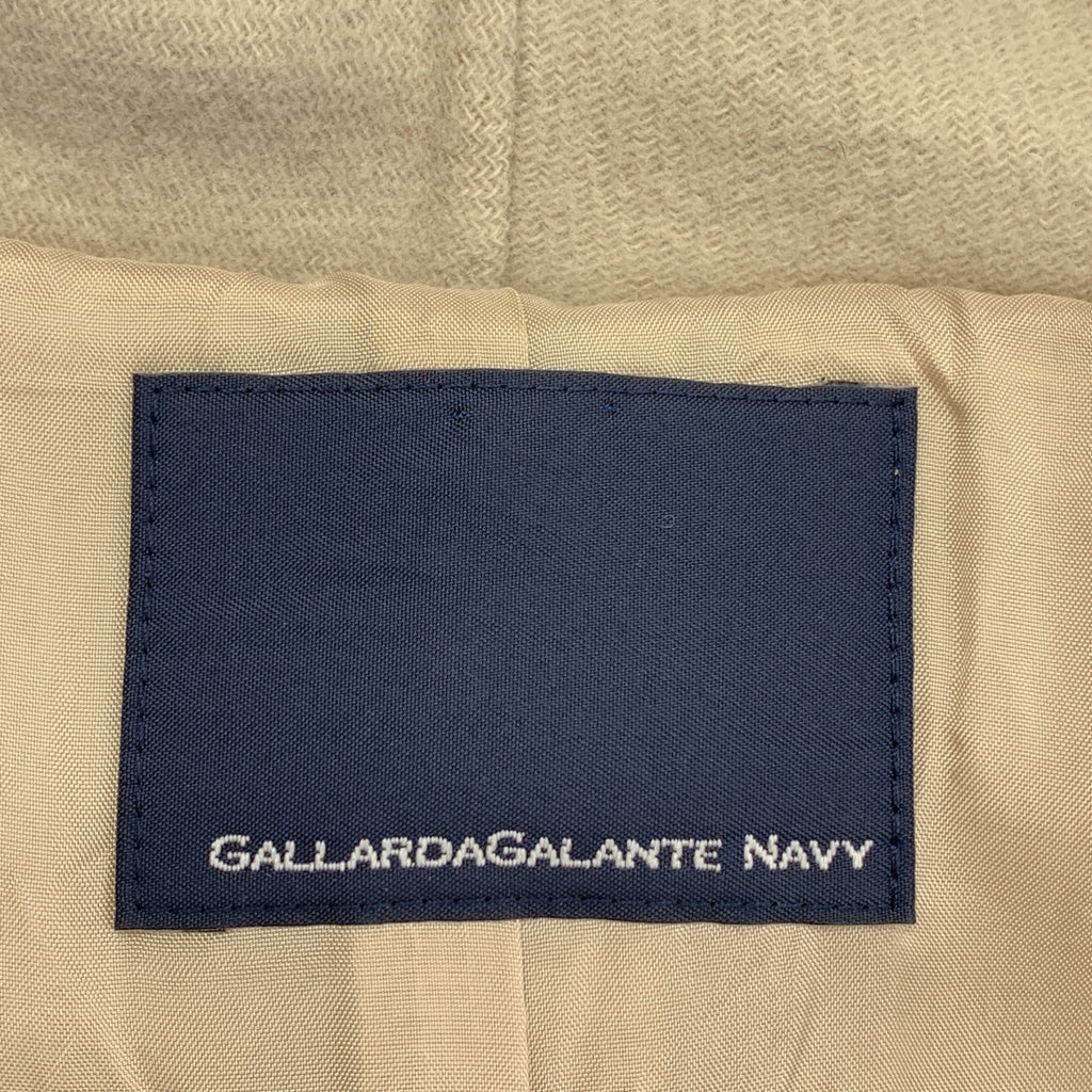 GALLARDAGALANTE / ガリャルダガランテ | ウール リバーショールコート | F | レディース