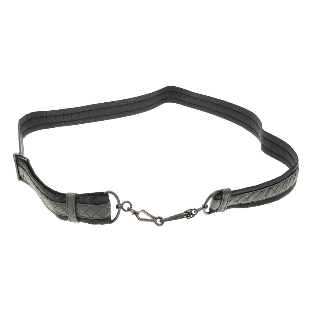 [狀況良好] BOTTEGA VENETA | Intrecciato 肩帶 |黑色的