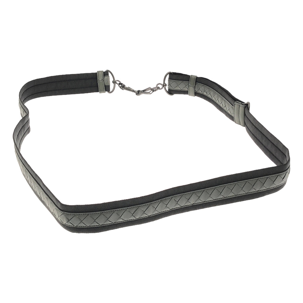 [狀況良好] BOTTEGA VENETA | Intrecciato 肩帶 |黑色的