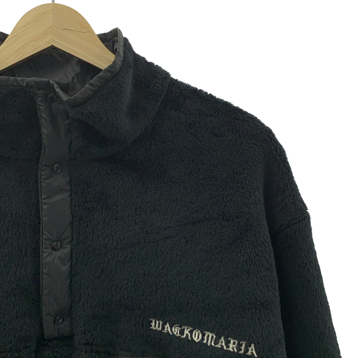WACKO MARIA / 와코마리아 | 2024AW | REVERSIBLE PULLOVER FLEECE JACKET 리버시블 풀오버 플리스 재킷 | M |