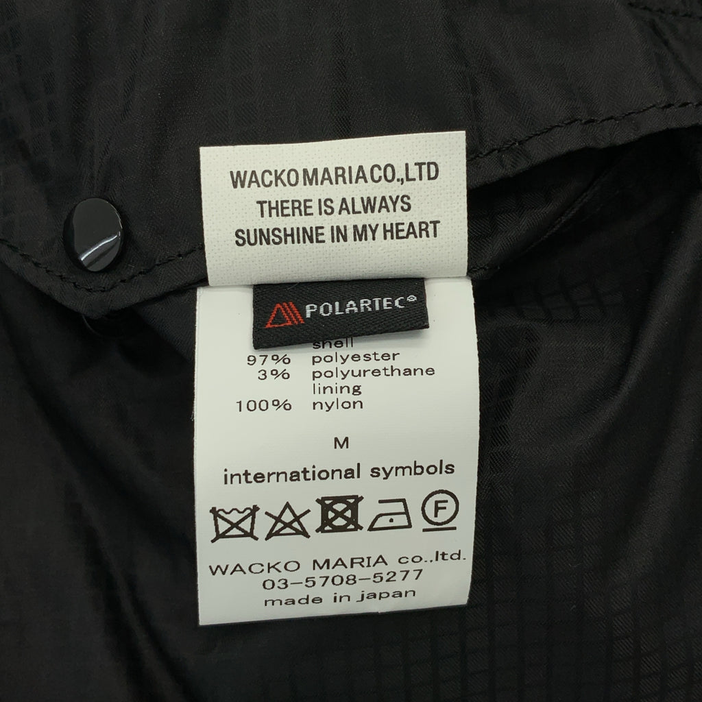 WACKO MARIA | 2024秋冬系列 | 雙面套頭抓絨外套 | M碼 | 男士