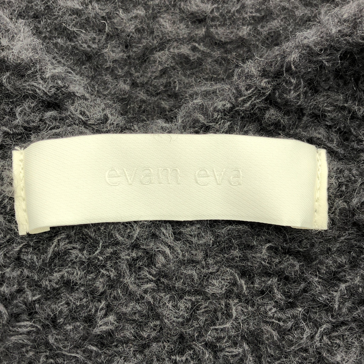 evam eva / エヴァムエヴァ | 2024AW | ウールボアローブ コート | M | レディース