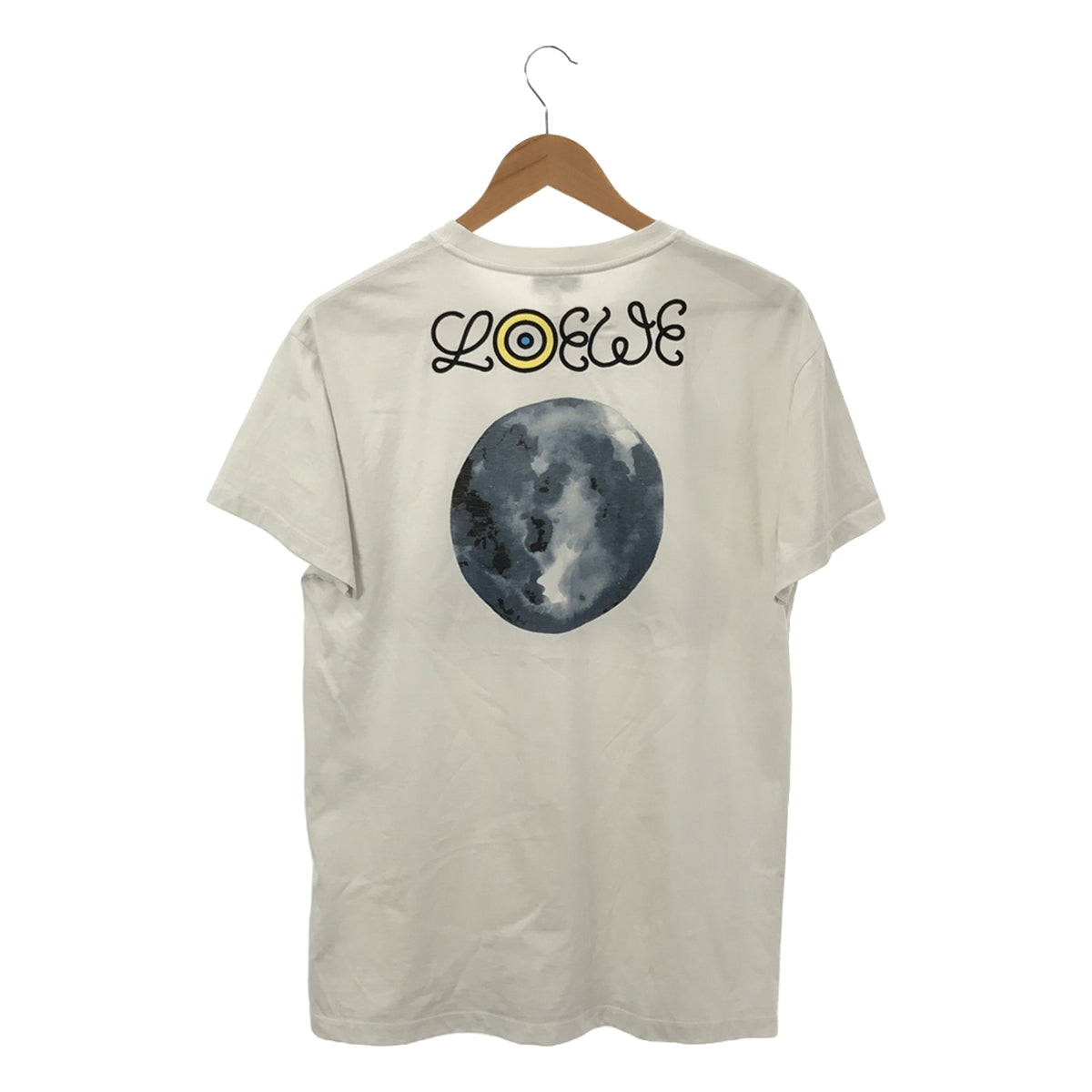 LOEWE / ロエベ | 2021SS | ブルームーンプリント ロゴ刺しゅう Tシャツ | S | メンズ