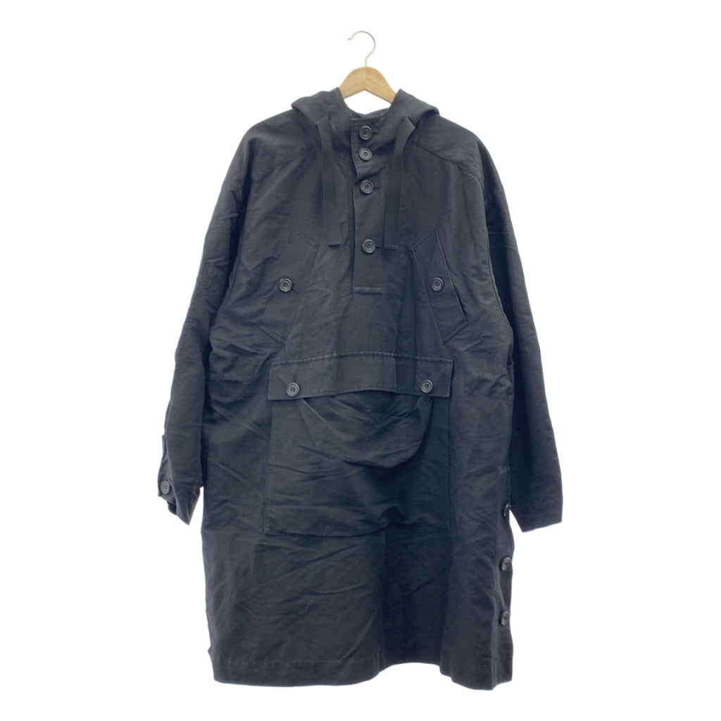POSTELEGANT / ポステレガント | WASHI PAPER SILK ANORAK PK 和紙 シルク アノラック パーカー | M | レディース
