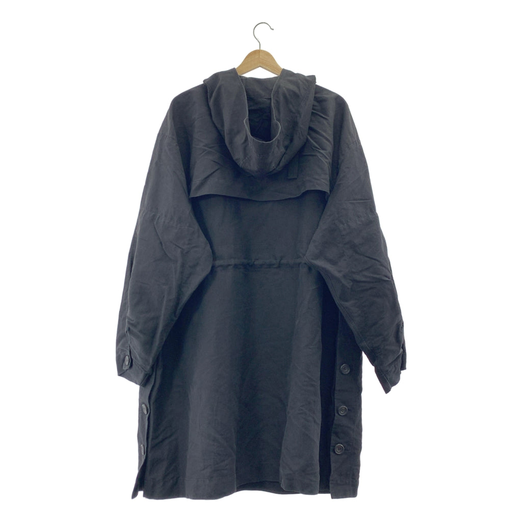 POSTELEGANT / ポステレガント | WASHI PAPER SILK ANORAK PK 和紙 シルク アノラック パーカー | M | レディース